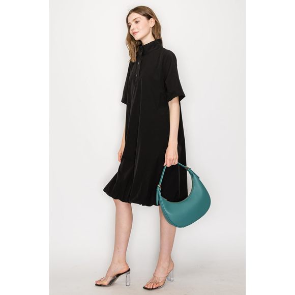 Elegant Crescent Shoulder Bag Underarm Purse Wine :> - Picture 7 of 7